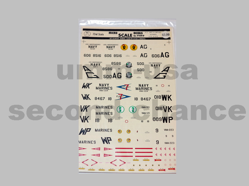 MS72-78 U.S. Navy & Marines - Skyhawks (SCH) 1/72